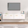vidaXL Nástenné skrinky 2 ks biele 80x35x36,5 cm spracované drevo