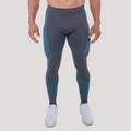 Bezšvové legíny OG1 Grey/Blue - GymBeam, veľkosť L