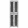 vidaXL Highboard FLORIN 60 x 35 x 182 cm Betónová šedá