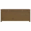 vidaXL Úložný box medovo-hnedý 110x50x45,5 cm masívna borovica