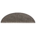 vidaXL Samolepiace nášľapy na schody vzhľad sisalu 30 ks 56x17x3 cm