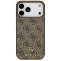 Obal Guess 4G Small Classic Logo MagSafe pre iPhone 17 Pro Max hnedý