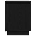 vidaXL Nočné skrinky s LED osvetlením 2 ks Čierna 38x34x50 cm
