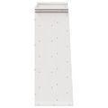 vidaXL Kvetináč na bylinky 6-poschodový biely 69x40x101,5cm borovica