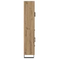 vidaXL Highboard 2 ks Remeselný dub 69,5 x 34 x 180 cm
