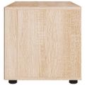 vidaXL TV skrinka "VISNES" Dub sonoma 100x40x38 cm Konštrukčné drevo