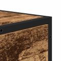 vidaXL Servírovacia skriňa Staré drevo 35,5 x 35 x 76 cm