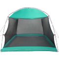 vidaXL Stan s moskytiérou so strechou Morská zelená 320 x 320 x 218 cm