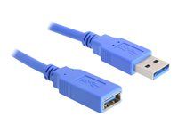 Prodlužovací šňůra USB - USB (M) do USB (F) - USB 3.0 - 1 m
