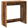 vidaXL Barový stôl staré drevo 102x50x103,5 cm kompozitné drevo