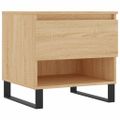 vidaXL Konferenčné stolíky 2 ks dub sonoma 50x46x50cm kompozitné drevo