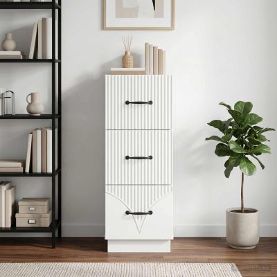vidaXL Zásuvkový kabinet 33 x 34,5 x 87 cm Kompozitné drevo
