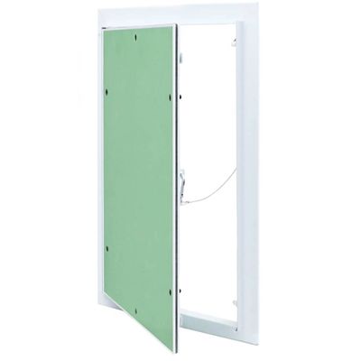 vidaXL Access Panel Zelená a strieborná 30 x 45 cm