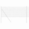 vidaXL Euro plot 0,8 x 10 m Železo potiahnuté PVC Zelená