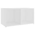 vidaXL TV skrinky 4 ks, biele 72x35x36,5 cm, kompozitné drevo
