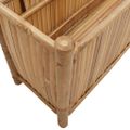 vidaXL Kvetináč 100x30x50 cm bambus
