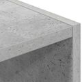 vidaXL Servírovacia skriňa Betónová šedá 90 x 30 x 90 cm
