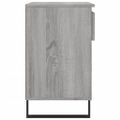 vidaXL Botník sivý dub sonoma 70x36x60 cm spracované drevo