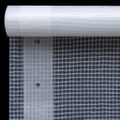 vidaXL Celty Leno 2ks 260 g/m² 1,5x10 m biele