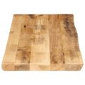 vidaXL Stolová doska živá hrana 90x40x2,5 cm masívny surový mangovník