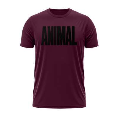 Tričko Animal Maroon - Universal Nutrition, veľkosť M, veľkosť oblečenia M