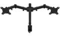 Endorfy držák monitorů Atlas Double (Atlas 200) / dvojitý / max. 8 kg a 27" každé rameno / pivot / VESA Držák, VESA, stolní, pro dva monitory, úhloprícka až 27", nosnost 2× 8kg, náklon, otácení, kov, cerný