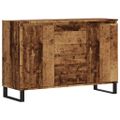 vidaXL Komoda staré drevo 101,5x35x70 cm kompozitné drevo