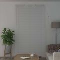 vidaXL Žalúzia Biely 213 x 140 cm 25 mm PVC