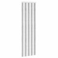vidaXL Záves proti hmyzu z chenille Šedý a biely 56 x 185 cm 100% PP