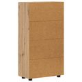 vidaXL Servírovacia skriňa FLORIN 55,5 x 29 x 100 cm Remeselný dub