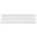 vidaXL dvierka skrinky Louvred Design biela 99x29,5 cm