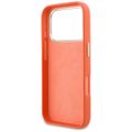 Guess HC PU FW RESIN LOGO ORANGE puzdro pre iPhone 17 Pro 6,3"