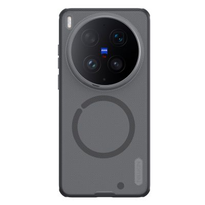 Nillkin Super Frosted PRO Magnetic Zadný Kryt pre Vivo X300 Ultra Transparent Black