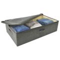 vidaXL Úložné boxy 2 ks látkové 70x40x18 cm antracitové