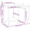 vidaXL Gastro pracovný stôl so skrinkami 120x60x96 cm nehrdzavejúca oceľ