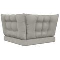 vidaXL Vankúš na vonkajšiu pohovku Polyester Sivá 68,5 x 68,5 cm
