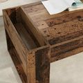 vidaXL Konferenčný stolík Staré drevo 110 x 50 x 41 cm