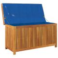 vidaXL Vonkajší box na vankúše 113x50x60,5 cm akáciový masív