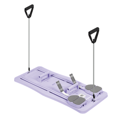 Fitness sada na pilates REBEL ACTIVE RBA-3069-PU multifunkční 9v1 fialová
