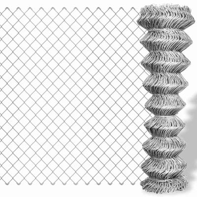 vidaXL Drôtené pletivo, pozinkovaná oceľ 15x2 m, strieborné
