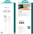 Devia kábel Smart EC066 USB - USB-C 2,0 m 2,1A biely