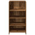 vidaXL Recepčný stôl staré drevo 55x50x103,5 cm kompozitné drevo