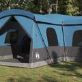 vidaXL Stan pre 16 osôb so strechou Modrá 680 x 510 x 210 cm
