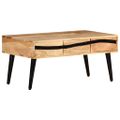 vidaXL Konferenčný stolík 88x50x42 cm masívne akáciové drevo