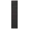 vidaXL Koberec prírodný sisal 80x350 cm čierny