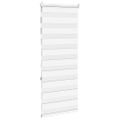 vidaXL Zebra roleta biela 60x150 cm šírka látky 55,9 cm polyester