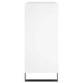 vidaXL Skrinka na platne biela 84,5x38x89 cm kompozitné drevo