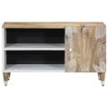 vidaXL TV skrinka 80x31,5x46 cm mangovníkový masív