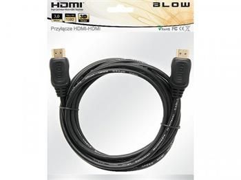 Kábel HDMI-HDMI 3m 1.4 ethernet AL/Mg , ZLATO, záveska Kabel HDMI - HDMI 3m 1.4 ethernet AL/Mg , ZLATO, závěska