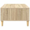 vidaXL Konferenčný stolík Sonoma dub 102 x 55 x 35 cm Kompozitné drevo
